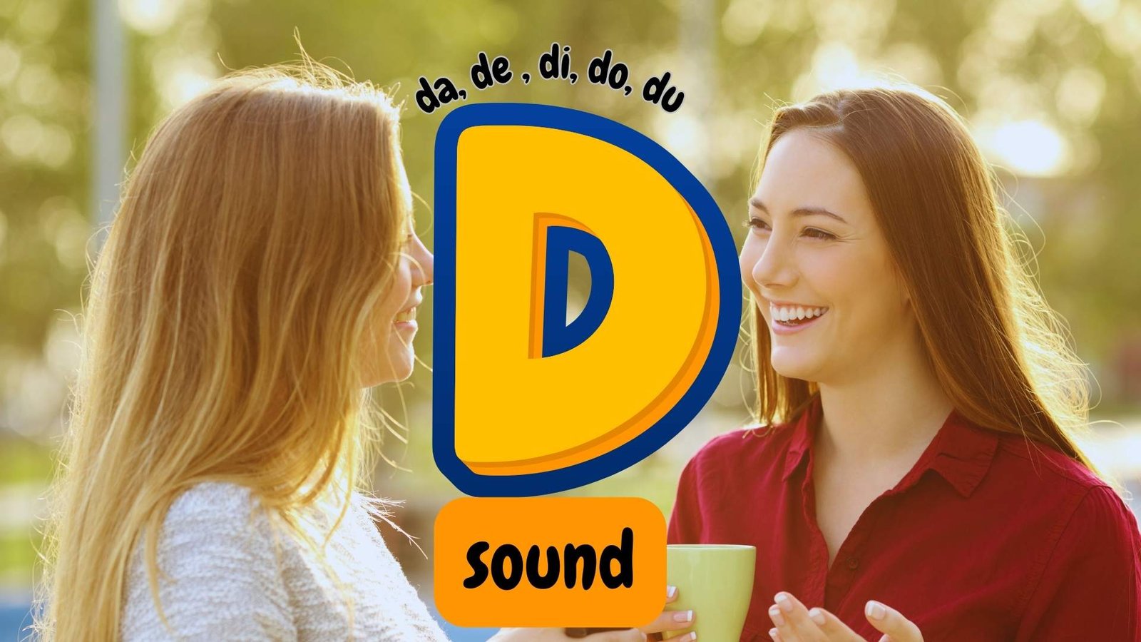 Spanish pronunciation of the letter D with syllables DA DE DI DO DU for English speakers learning Spanish