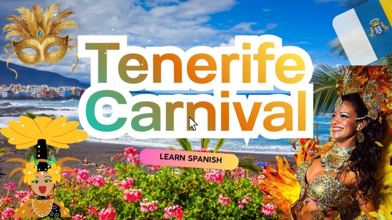 Tenerife Carnival: Learn Spanish Through Culture (A2–B1 Spanish Immersion)