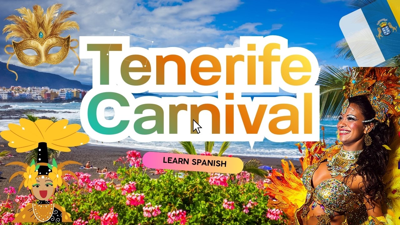 Colorful costumes at the Carnival of Tenerife in Spain