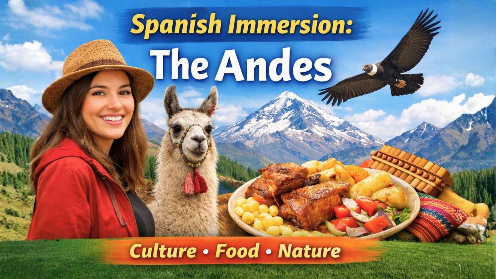 andes mountains landscapean food south america